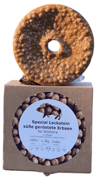 Leckstein geröstete Erbsen