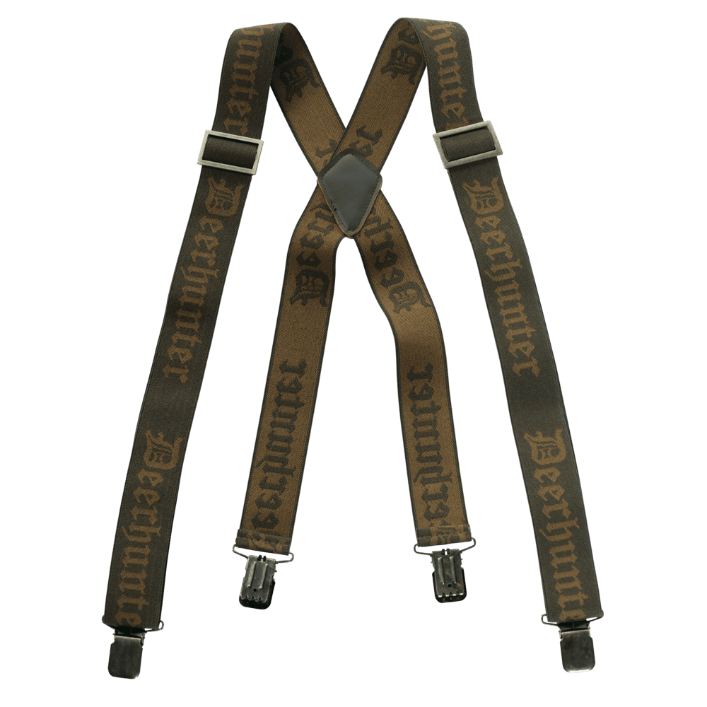 Logo Hosenträger mit Clips