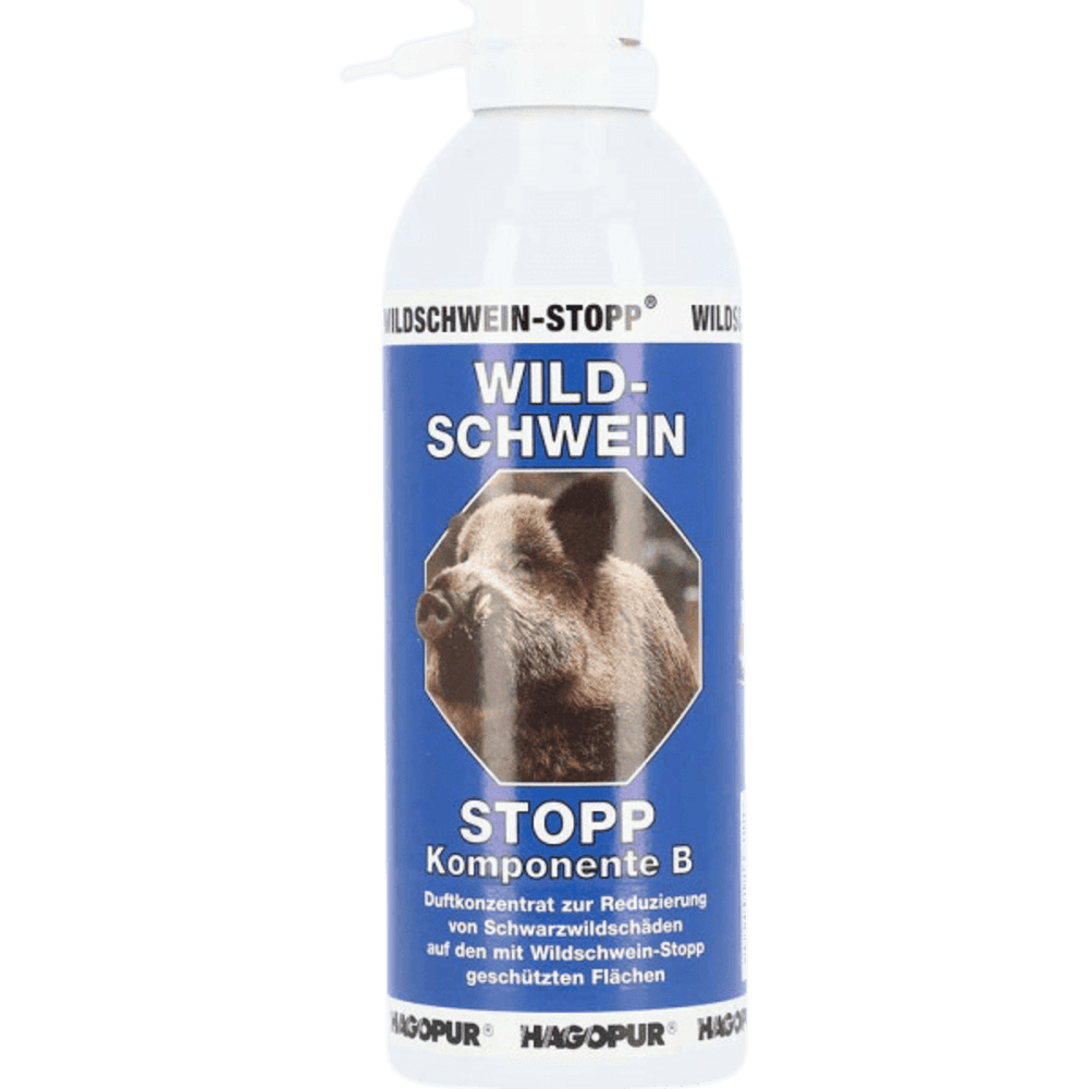 Wildvergrämungsmittel Wildschwein Stopp - Blau Wildvergrämungsmittel Wildschwein Stopp - Blau