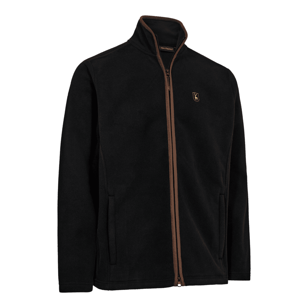 Deerhunter Cumbria Fleece Jacke aus hochwertigem Antipilling-Fleece mit praktischen Reißverschlusstaschen für Jäger und Outdoor-Fans