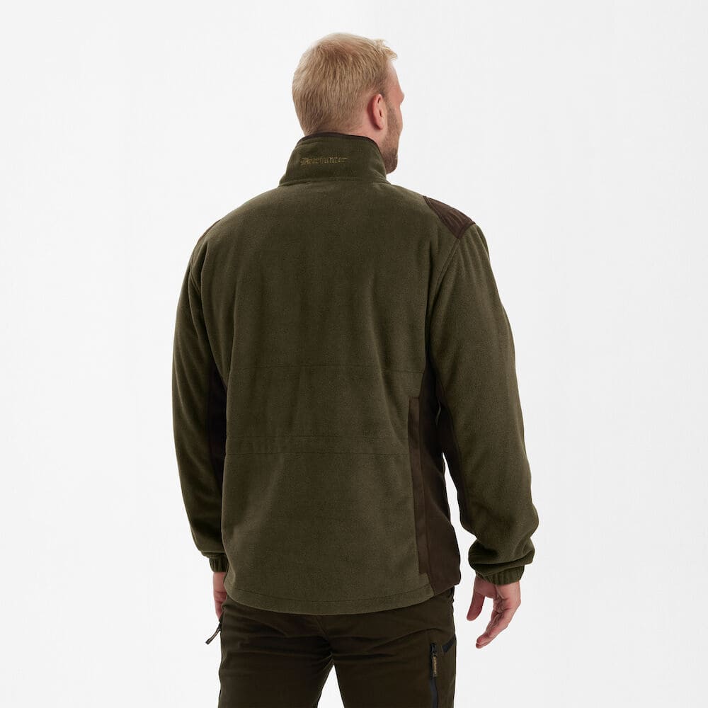 Rückansicht der Deerhunter Gamekeeper Shooting Jacke mit komfortabler Passform und wetterfestem Material für Jagd, Revierarbeit und Outdoor-Einsätze
