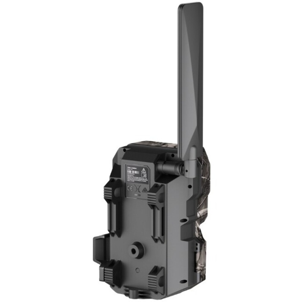 HIKMICRO T16 Wildkamera Rückseite mit Montagehalterung, 4G-Konnektivität und robuster Bauweise für den Einsatz bei Jagd, Wildmonitoring und Revierüberwachung
