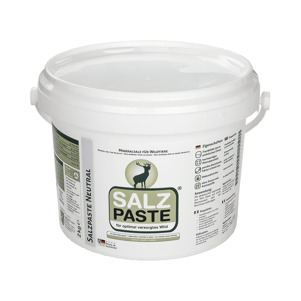 Wildlockmittel Salzpaste