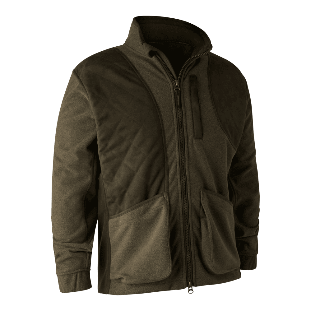 Deerhunter Gamekeeper Shooting Jacke mit gepolstertem Schulterbereich, großen Fronttaschen und Stormliner® Membran für Jagd und Schießsport