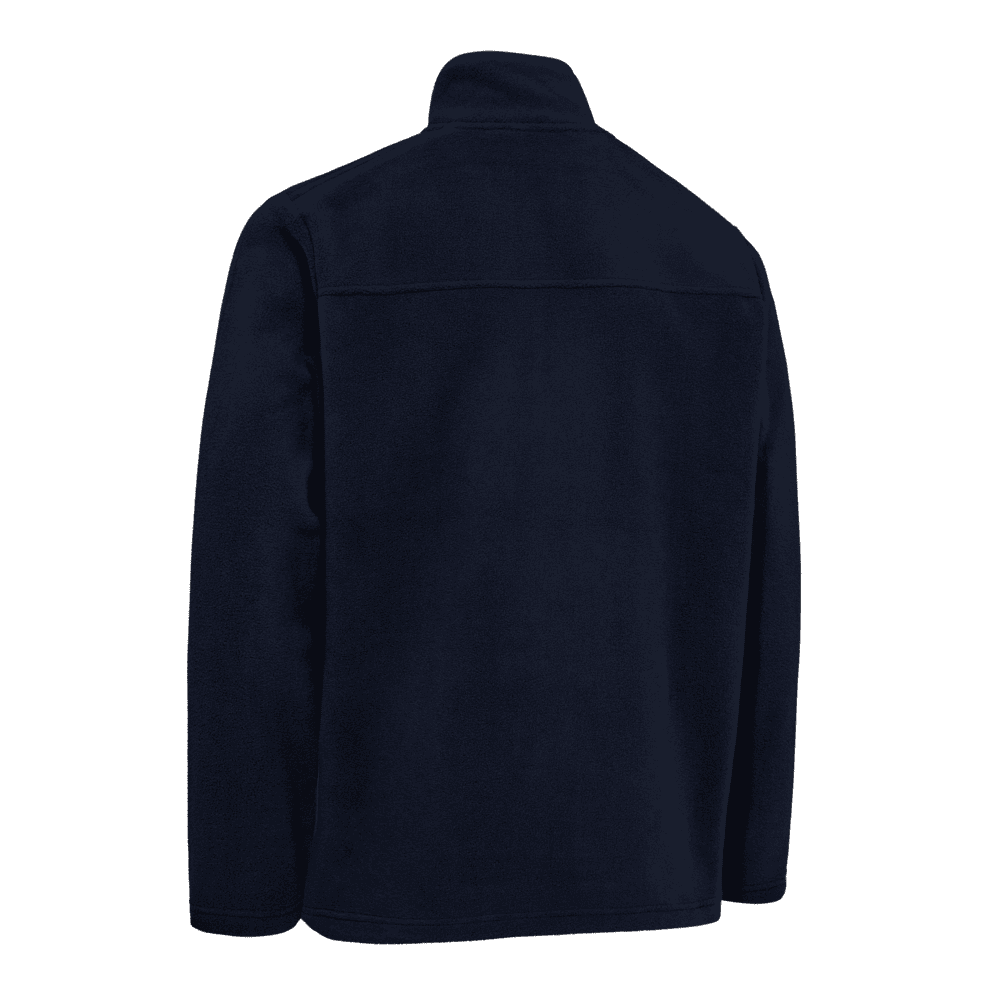 Rückansicht der Deerhunter Cumbria Fleece Jacke, warme und geräuscharme Jagdjacke aus hochwertigem Fleece für Ansitz und Revierarbeit