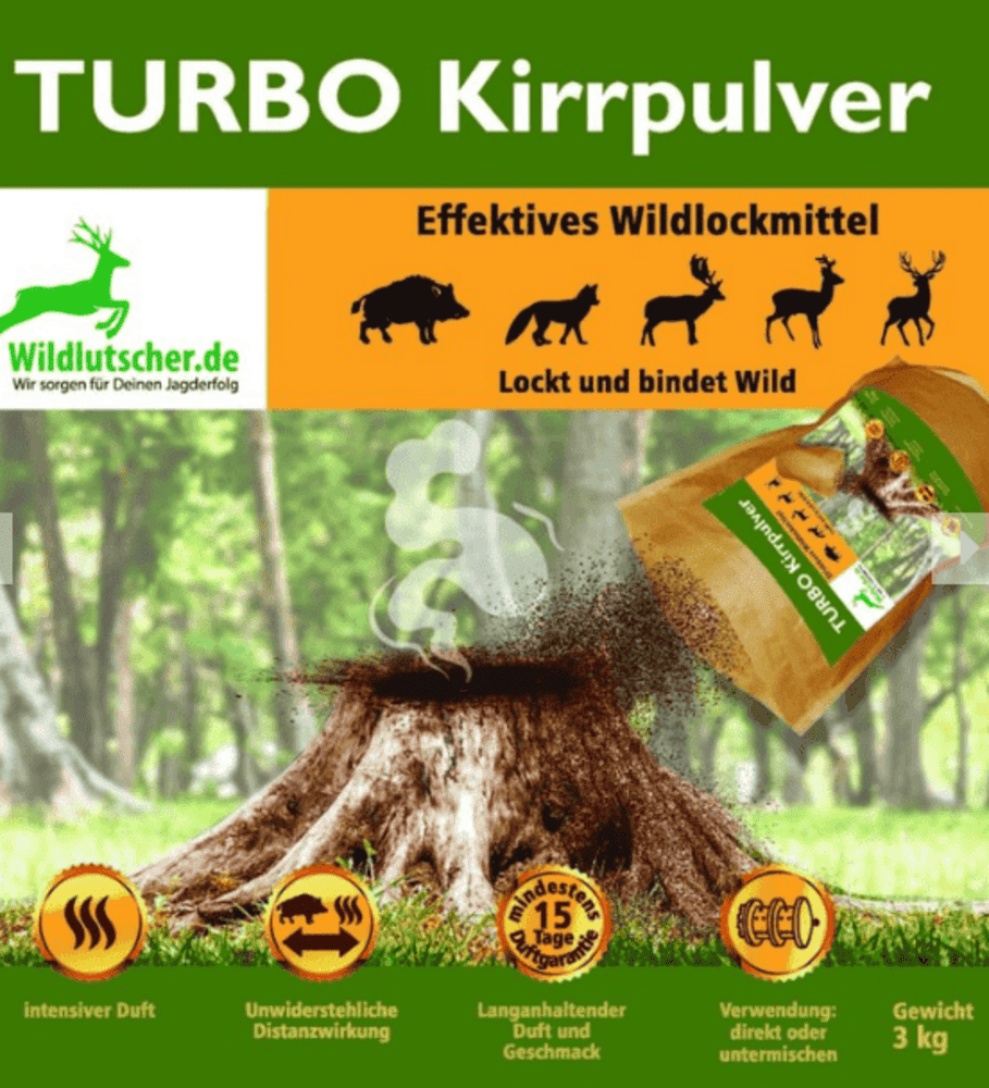 Lockmittel Turbo Kirrpulver